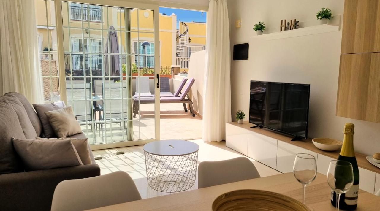 Lovely Apartment With Big Sunny Terrace Palm-mar Ngoại thất bức ảnh